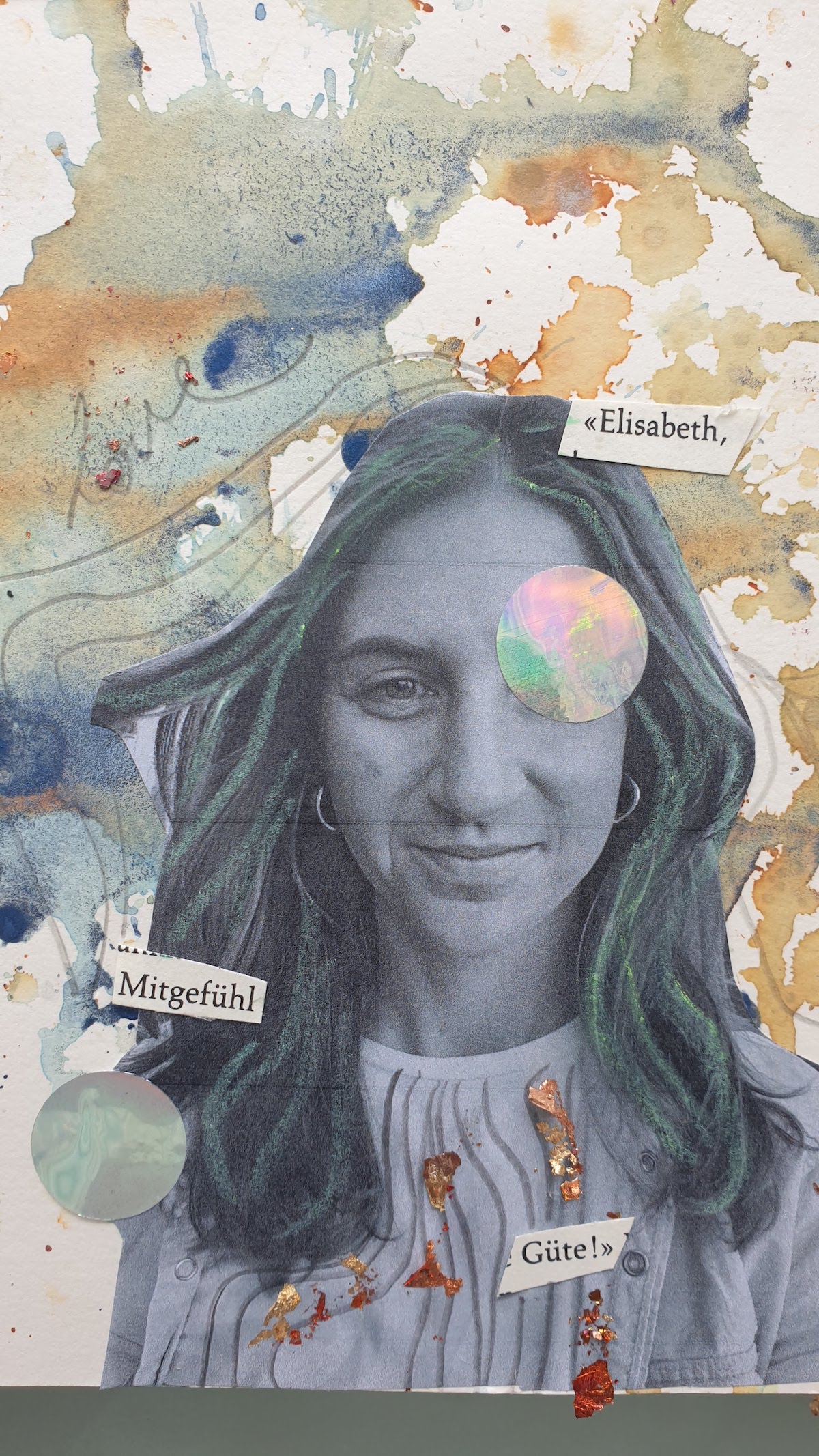 Read more about the article Mixed Media – Gestalte ein kreatives Selbstporträt