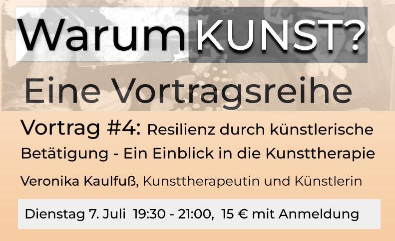 Read more about the article Vortrag – Ein Einblick in die Kunsttherapie